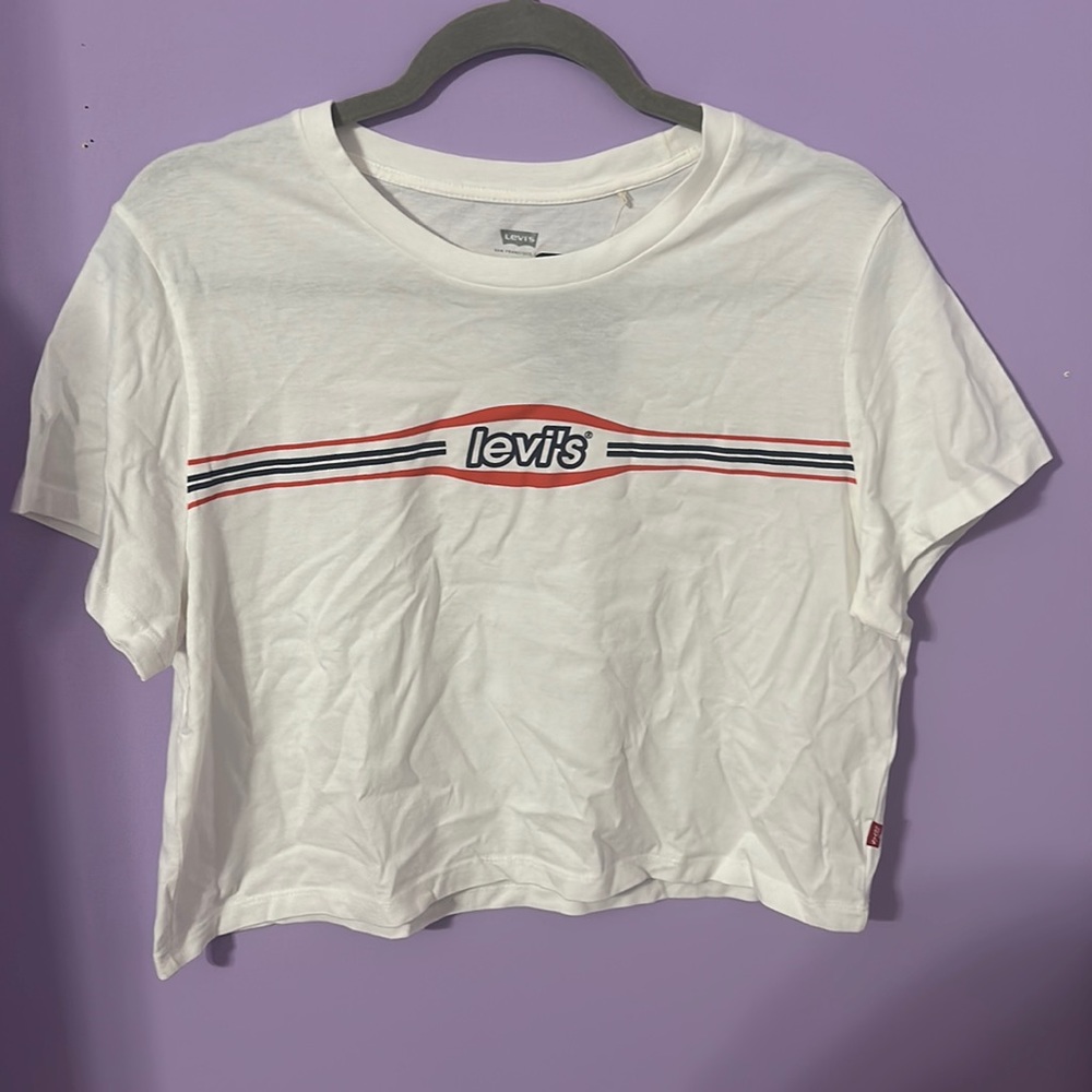 Levi’s Branded Crop Top NWT